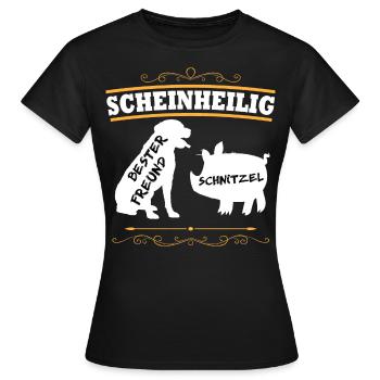 Veganer Vegan Tierschutz Tierrechte Soja Tofu - Frauen T-Shirt - Schwarz - Vorne - AI Model Female 172 dark (172cm)