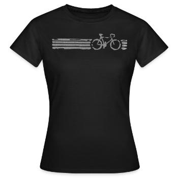 Cycling - Women's T-Shirt - black - Front - AI Model Female 172 dark (172cm)