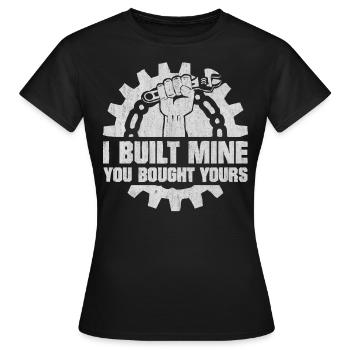 Mechanic, screwdriver - Women's T-Shirt - black - Front - AI Model Female 172 dark (172cm)