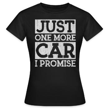 Vintage car, vintage - Women's T-Shirt - black - Front - AI Model Female 172 dark (172cm)