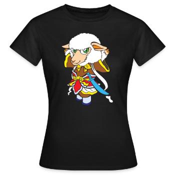Battle Shepherd Dully - Women's T-Shirt - black - Front - AI Model Female 172 dark (172cm)