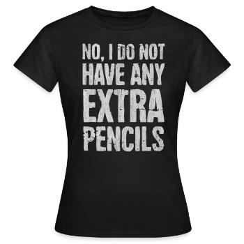 Teacher, Teacher, Teacher, Teacher Occupation, Sub - Women's T-Shirt - black - Front - AI Model Female 172 dark (172cm)