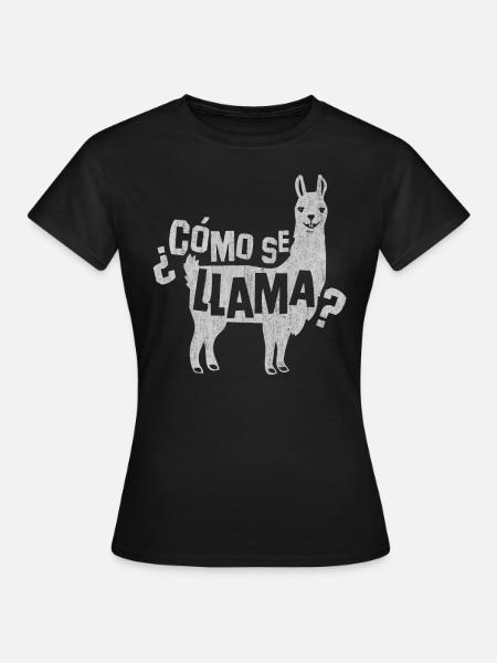 Spanish teacher, Learn Spanish, Foreign Spanish - Women's T-Shirt - black