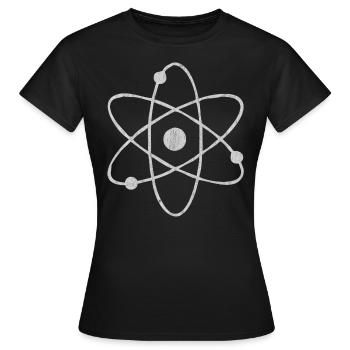 Physics, Physics teacher, Physics studies, Physics stud - Women's T-Shirt - black - Front - AI Model Female 172 dark (172cm)