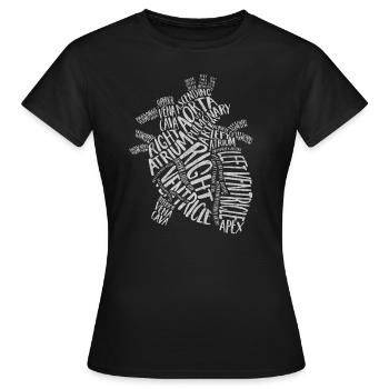 Krankenschwester, Medizin, Apotheke, Doktor, Arzt, - Frauen T-Shirt - Schwarz - Vorne - AI Model Female 172 dark (172cm)