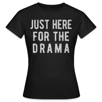 Reine, princesse, reine - T-shirt Femme - noir - Devant - AI Model Female 172 dark (172cm)