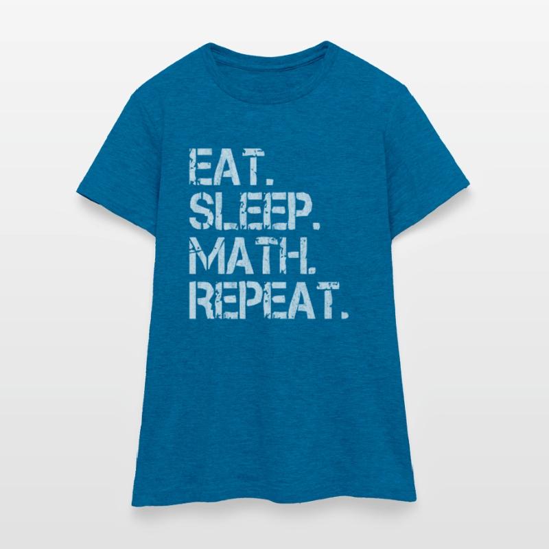 Maths, maths, prof de maths, prof de maths, T-shirt Femme