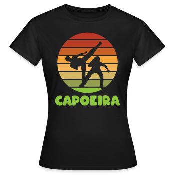 Poirier de Capoeira - T-shirt Femme - noir - Devant - AI Model Female 172 dark (172cm)