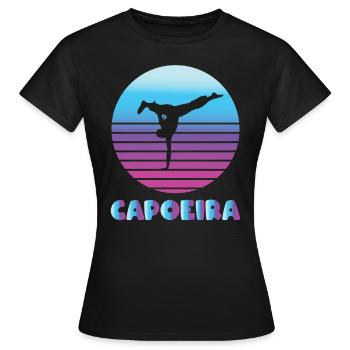 Poirier de Capoeira - T-shirt Femme - noir - Devant - AI Model Female 172 dark (172cm)
