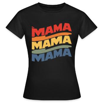 Super maman d'amour - T-shirt Femme - noir - Devant - AI Model Female 172 dark (172cm)