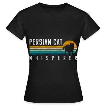 Cat House Tiger Fur Mistress - Women's T-Shirt - black - Front - AI Model Female 172 dark (172cm)