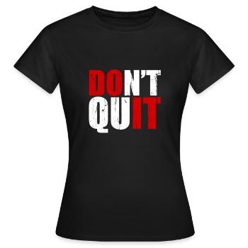 Fitness - T-shirt Femme - noir - Devant - AI Model Female 172 dark (172cm)