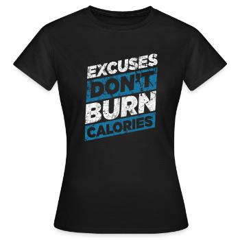 Fitness - T-shirt Femme - noir - Devant - AI Model Female 172 dark (172cm)