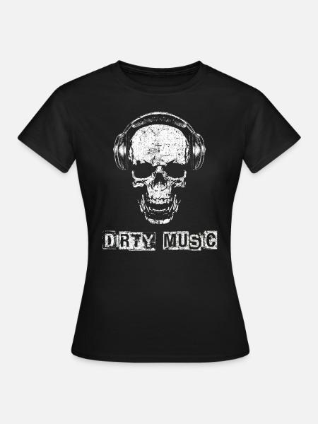 Musik - Frauen T-Shirt - Schwarz