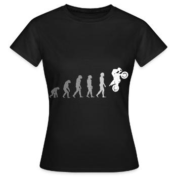 Moto-moto moto moto sport - T-shirt Femme - noir - Devant - AI Model Female 172 dark (172cm)