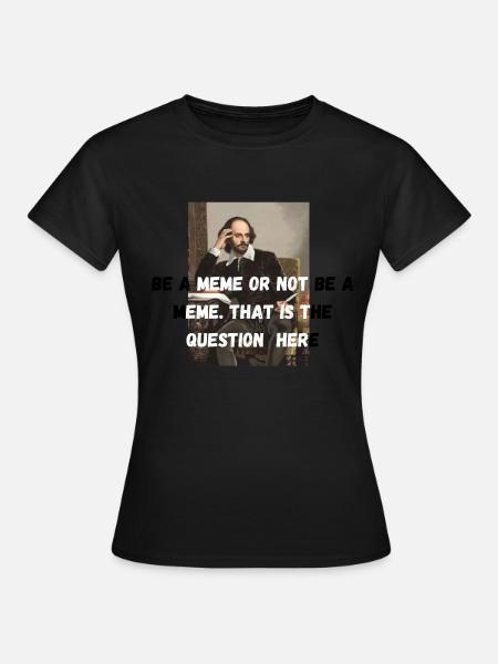 Memes - Women's T-Shirt - black