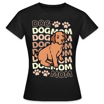 Mignon Chesapeake Bay Retriever Lover Kawaii - T-shirt Femme - noir - Devant - AI Model Female 172 dark (172cm)