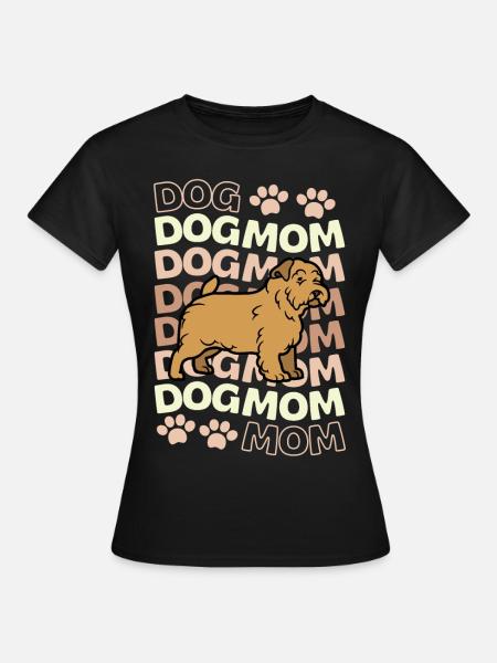 Süßer Norwich Terrier Liebhaber Kawaii - Frauen T-Shirt - Schwarz