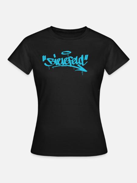 Bielefeld - Frauen T-Shirt - Schwarz