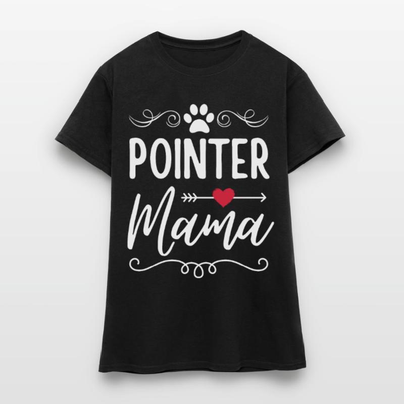 Pointer Mama Pointer Liebhaber Frauen T-Shirt