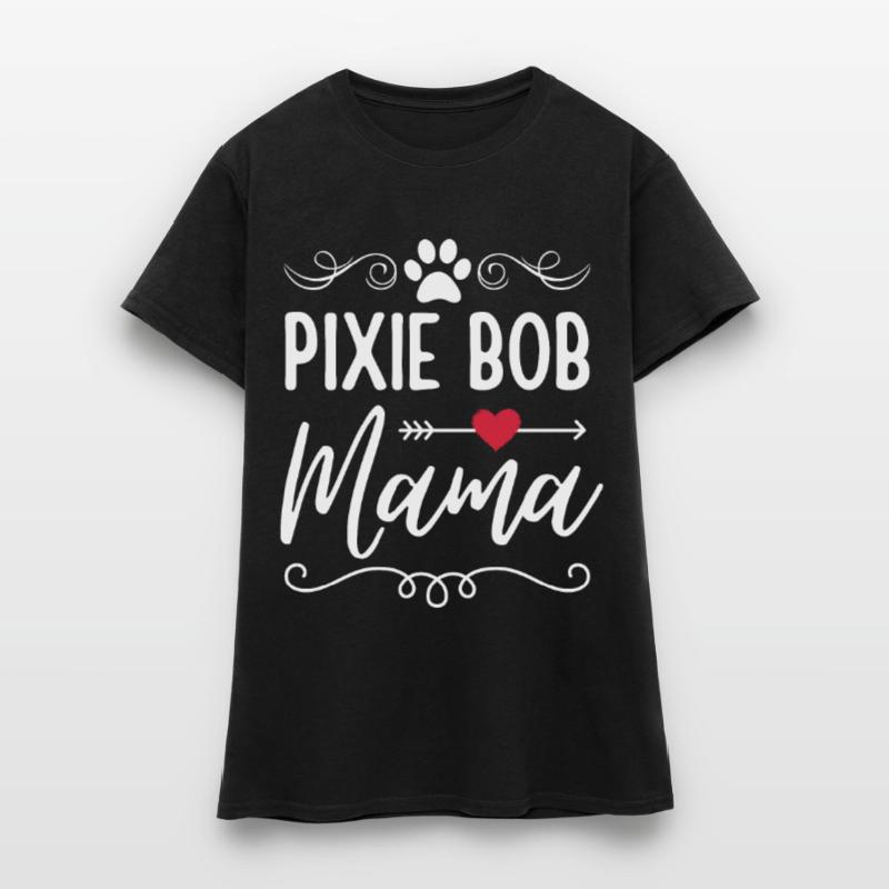 Pixie Bob Chat Maman Pixie Bob Maman T-shirt Femme