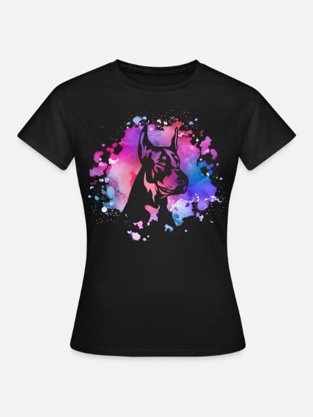 Dobermann-Hundeliebhaber - Frauen T-Shirt - Schwarz