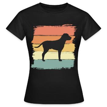 Pointer retro - Women's T-Shirt - black - Front - AI Model Female 172 dark (172cm)