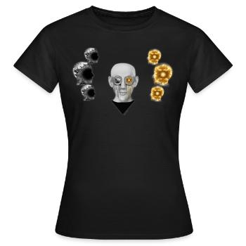 Bipolar Disorder - Women's T-Shirt - black - Front - AI Model Female 172 dark (172cm)