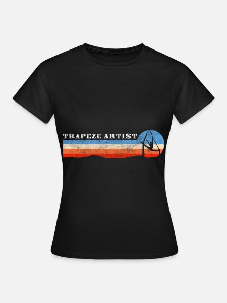 Zirkuszelt - Frauen T-Shirt - Schwarz