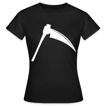 Sense - Frauen T-Shirt - Schwarz - Vorne - AI Model Female 172 dark (172cm)