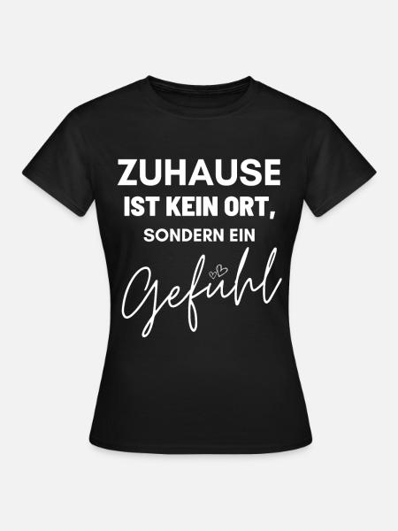Sprücheshirts Motivationssprüche Motivationsspruch - Frauen T-Shirt - Schwarz