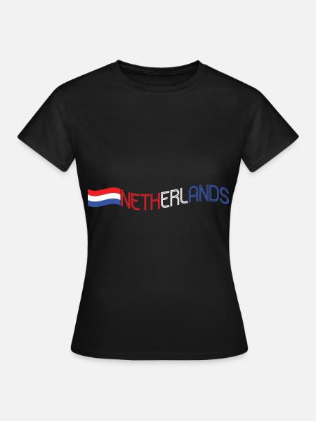 Holland - Frauen T-Shirt - Schwarz