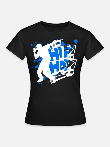 Hiphop - T-shirt Femme - noir