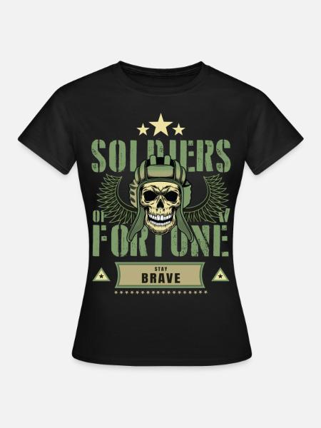 ARMEE 02 - Frauen T-Shirt - Schwarz