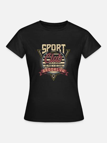 Entraînement musculaire - T-shirt Femme - noir
