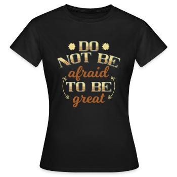 Proverbes - T-shirt Femme - noir - Devant - AI Model Female 172 dark (172cm)