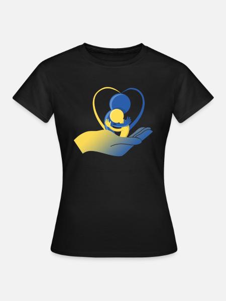 Downsyndrome Design - T-shirt Femme - noir