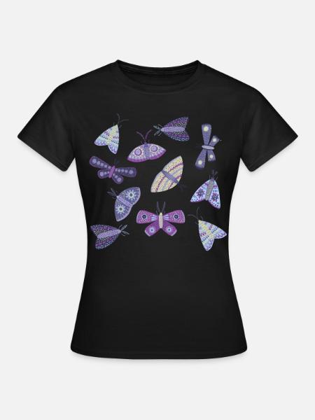Motten - Frauen T-Shirt - Schwarz