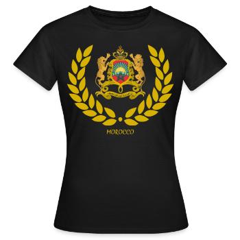 Kingdom of Morocco - Women's T-Shirt - black - Front - AI Model Female 172 dark (172cm)