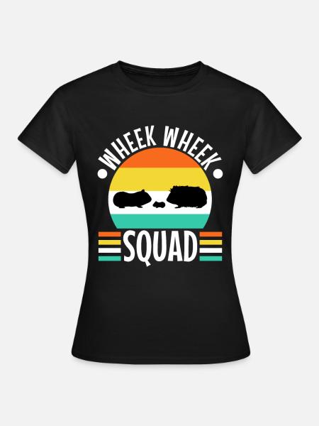 Wheek squad - Frauen T-Shirt - Schwarz