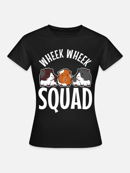 Wheek squad - Frauen T-Shirt - Schwarz