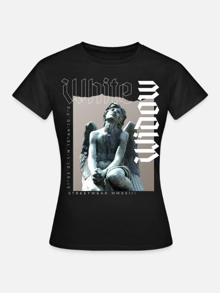White Widow - Frauen T-Shirt - Schwarz