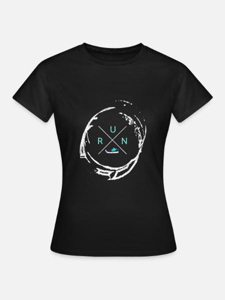 Laufen - Frauen T-Shirt - Schwarz