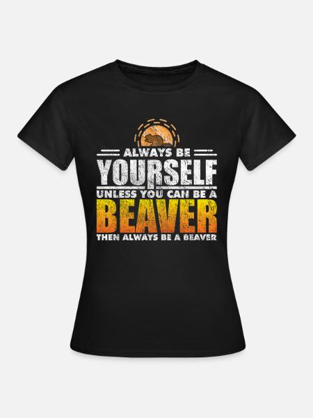 Biber - Frauen T-Shirt - Schwarz