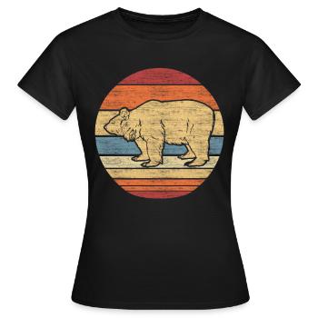 porter - T-shirt Femme - noir - Devant - AI Model Female 172 dark (172cm)