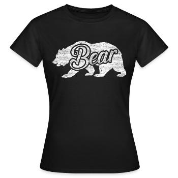 porter - T-shirt Femme - noir - Devant - AI Model Female 172 dark (172cm)