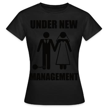 mariage - T-shirt Femme - noir - Devant - AI Model Female 172 dark (172cm)