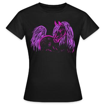 Araber Pink - Frauen T-Shirt - Schwarz - Vorne - AI Model Female 172 dark (172cm)