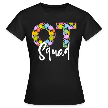 Occupational Therapy & Health Care Gifts - Women's T-Shirt - black - Front - AI Model Female 172 dark (172cm)