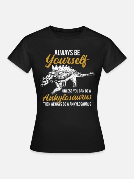 ANKYLOSAURUS - Frauen T-Shirt - Schwarz